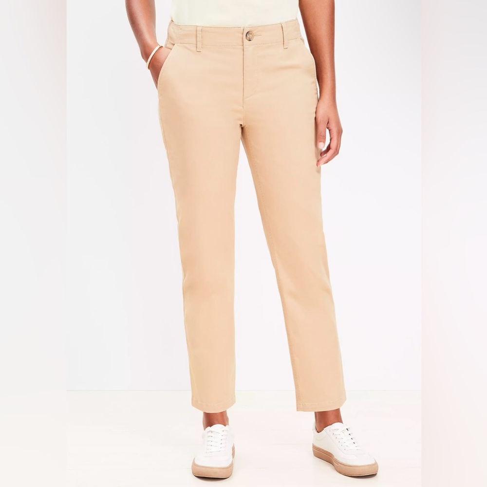 LOFT Khaki Straight Leg Women's Pants